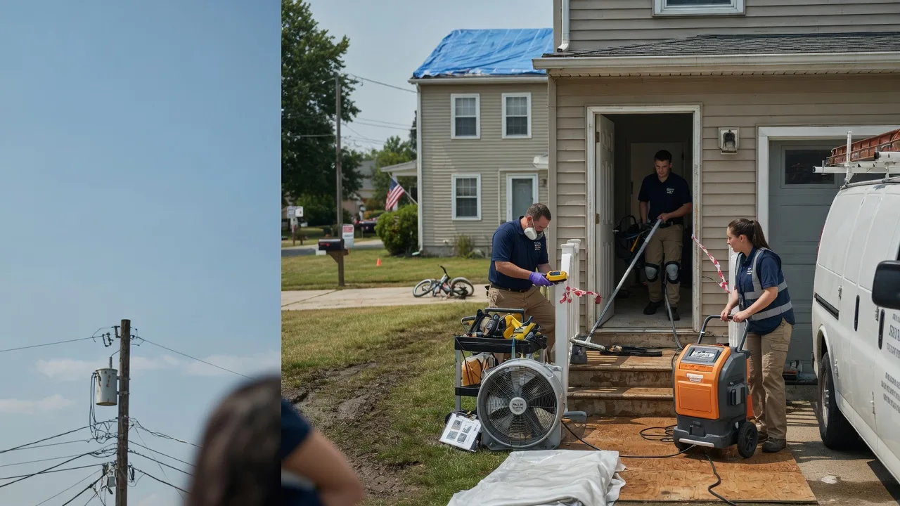 Water Damage Repair in Oriska, ND near me